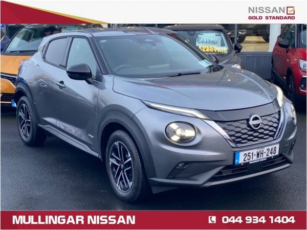 Nissan Juke SUV, Petrol Hybrid, 2025, Grey