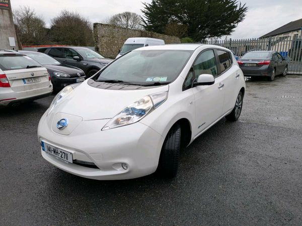 Nissan Leaf Hatchback, Electric, 2014, White