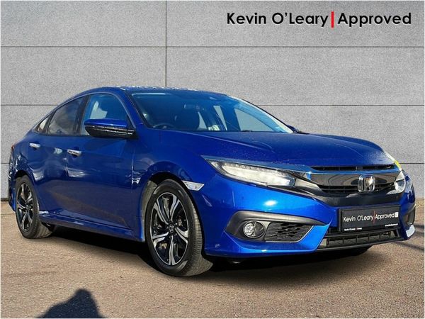 Honda Civic Saloon, Petrol, 2021, Blue