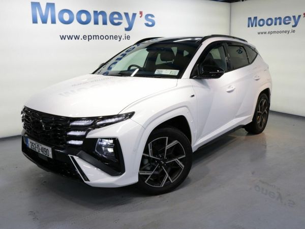 Hyundai Tucson SUV, Petrol Plug-in Hybrid, 2025, White