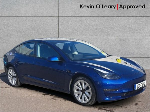 Tesla Model 3 Saloon, Electric, 2023, Blue