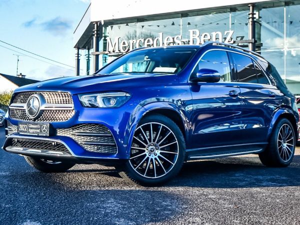 Mercedes-Benz GLE SUV, Diesel Plug-in Hybrid, 2022, Blue