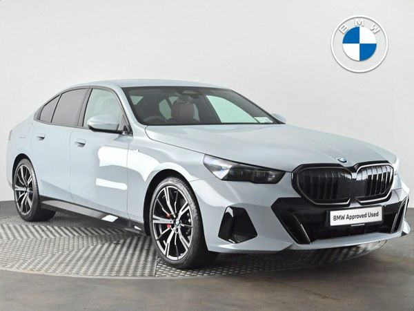 BMW 5-Series Saloon, Petrol Hybrid, 2025, Grey