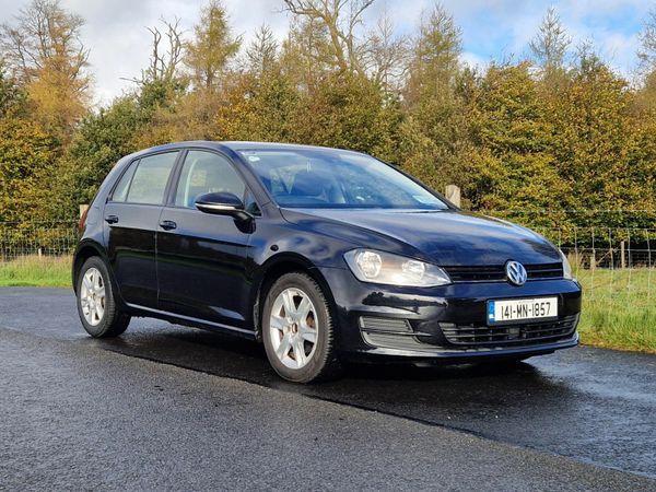 Volkswagen Golf Hatchback, Diesel, 2014, Black