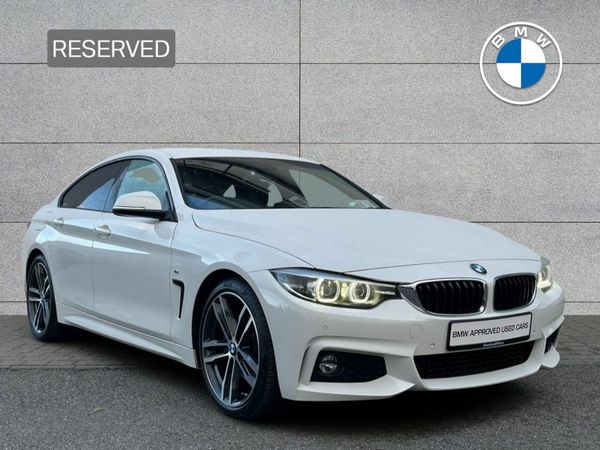 BMW 4-Series Hatchback, Petrol, 2019, White