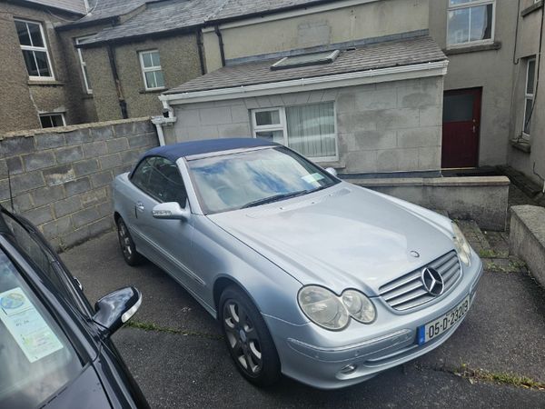 Mercedes-Benz CLK Convertible, Petrol, 2005, Silver