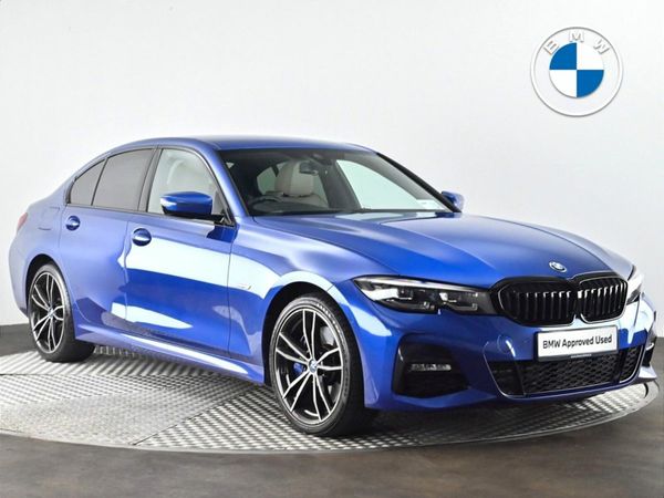 BMW 3-Series Saloon, Petrol Plug-in Hybrid, 2022, Blue
