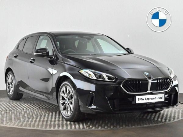 BMW 1-Series Hatchback, Petrol Hybrid, 2025, Black