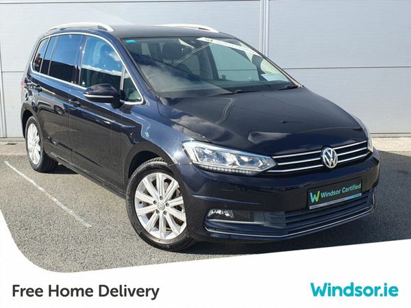 Volkswagen Touran MPV, Petrol, 2018, Black