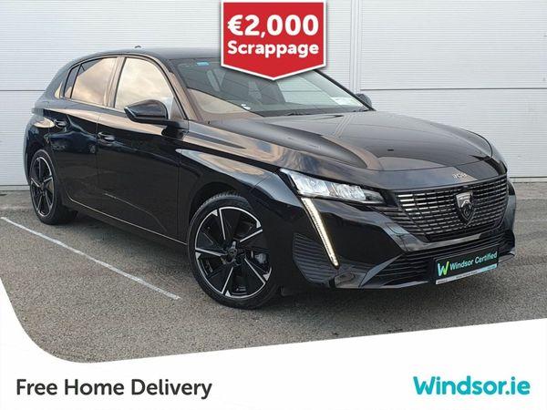 Peugeot 308 Hatchback, Electric, 2024, Black