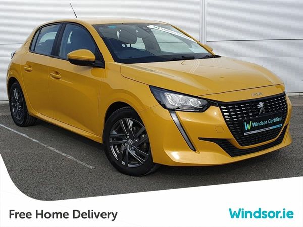 Peugeot 208 Hatchback, Petrol, 2022, Yellow