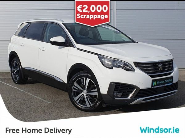 Peugeot 5008 MPV, Diesel, 2020, White