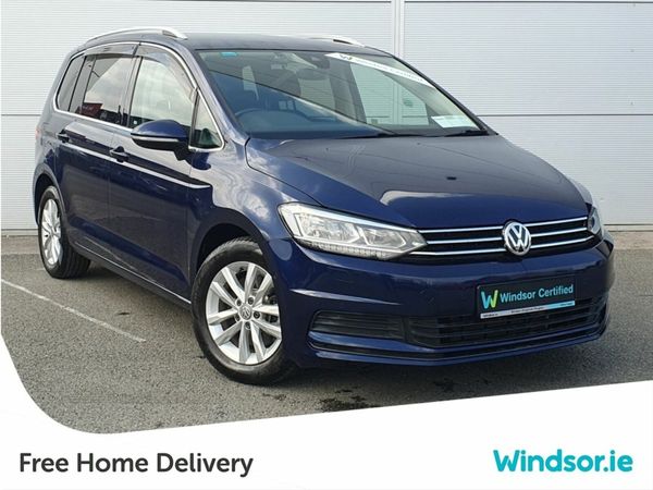 Volkswagen Touran MPV, Petrol, 2017, Blue