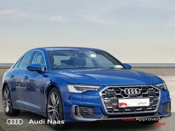 Audi A6 Saloon, Diesel, 2024, Blue