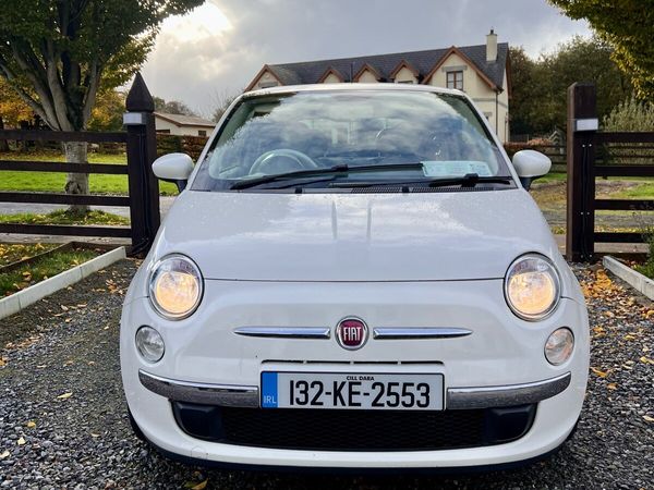 Fiat 500 Hatchback, Petrol, 2013, White