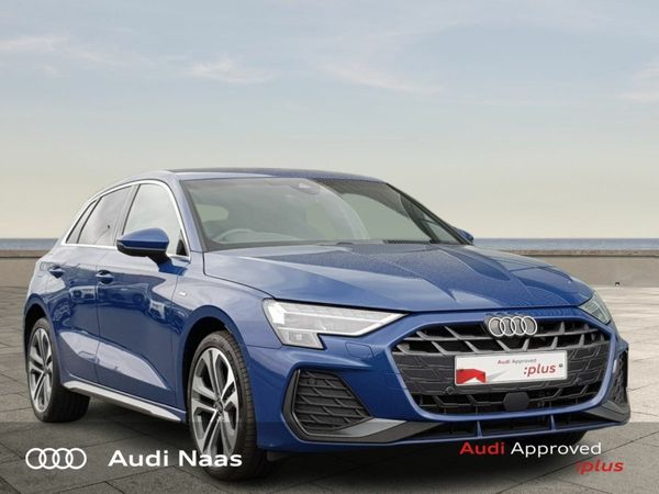 Audi A3 Hatchback, Petrol Hybrid, 2025, Blue