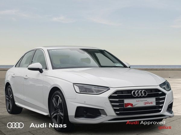 Audi A4 Saloon, Diesel, 2021, White