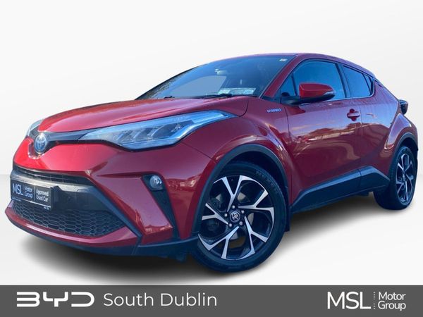 Toyota C-HR Hatchback, Petrol Hybrid, 2020, Red