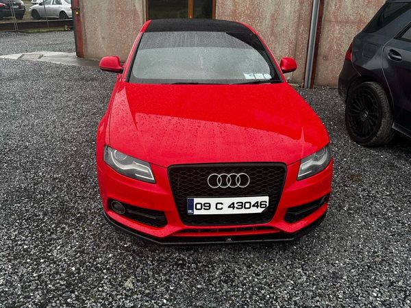 Audi A4 Saloon, Diesel, 2009, Red