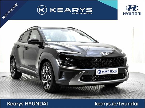 Hyundai KONA SUV, Petrol Hybrid, 2022, Black