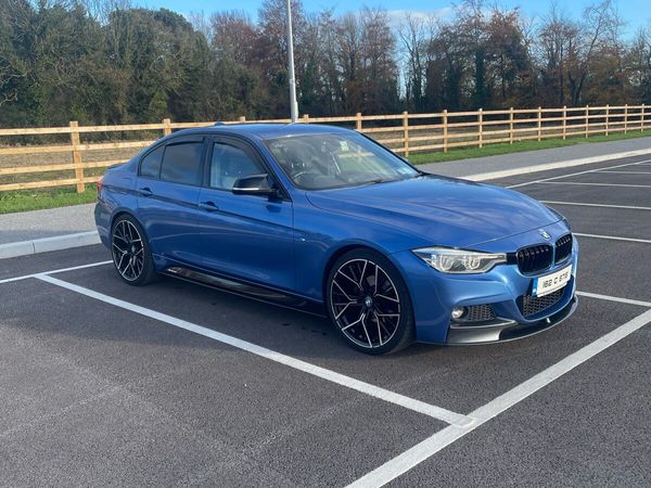 BMW 3-Series Saloon, Diesel, 2016, Blue