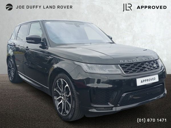 Land Rover Range Rover Sport SUV, Petrol Plug-in Hybrid, 2020, Black