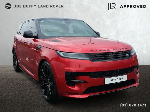 Land Rover Range Rover Sport SUV, Petrol Plug-in Hybrid, 2024, Red