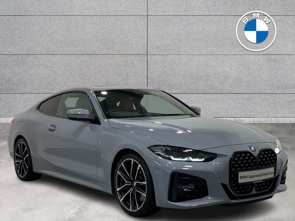 BMW 4-Series Coupe, Diesel Hybrid, 2022, Grey