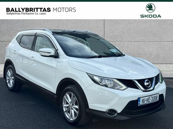 Nissan Qashqai Hatchback, Diesel, 2016, White