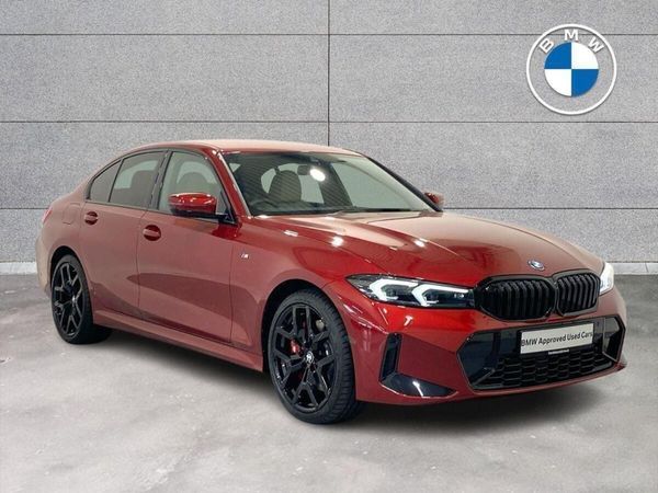 BMW 3-Series Saloon, Petrol Plug-in Hybrid, 2025, Red