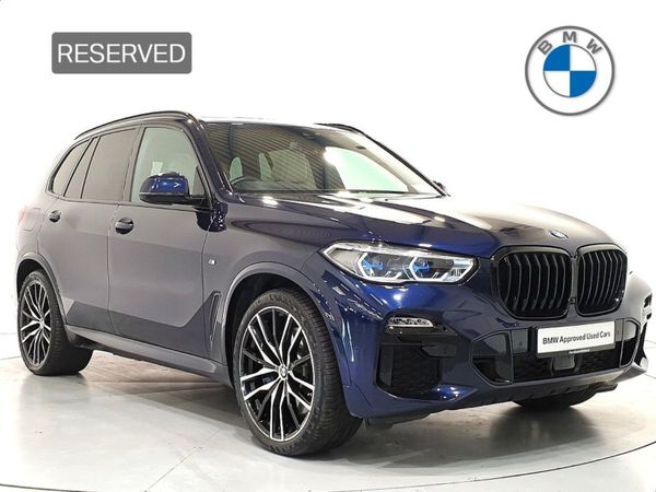 BMW X5 SUV, Petrol Plug-in Hybrid, 2021, Blue
