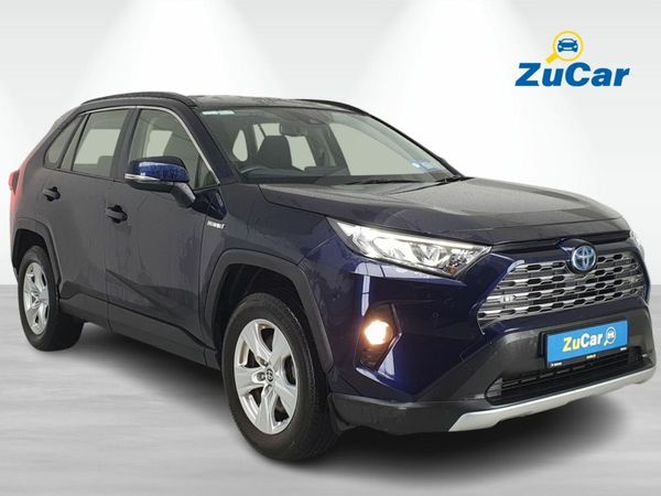 Toyota RAV4 SUV, Petrol Hybrid, 2021, Blue