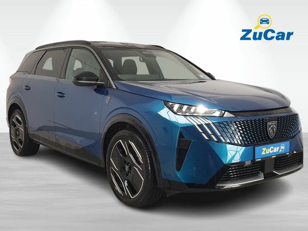 Peugeot 5008 SUV, Electric, 2024, Blue