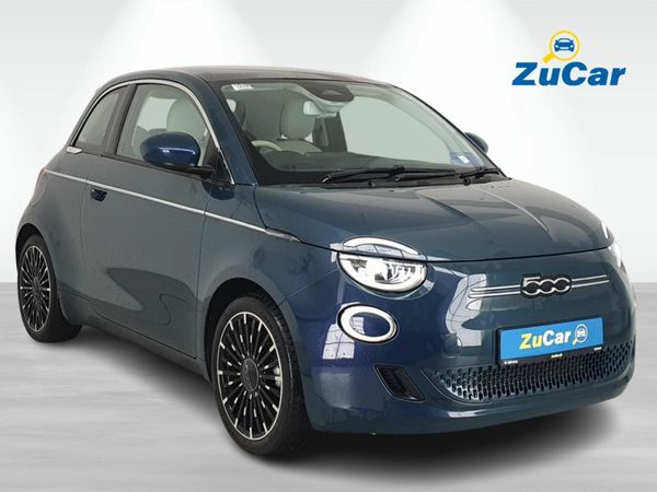 Fiat 500e Hatchback, Electric, 2023, Green