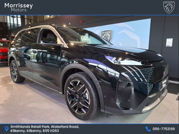 Peugeot 5008 SUV, Petrol Hybrid, 2025, Black