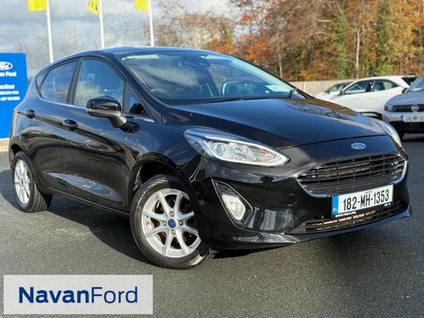 Ford Fiesta Hatchback, Petrol, 2018, Black