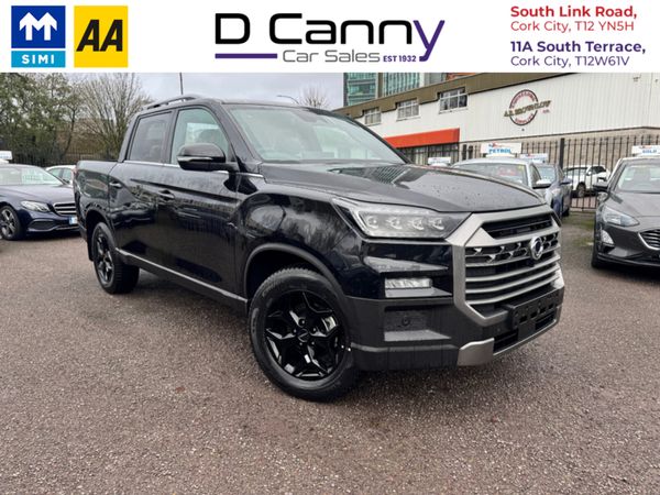 KGM Musso Pick Up, Diesel, 2026, Black