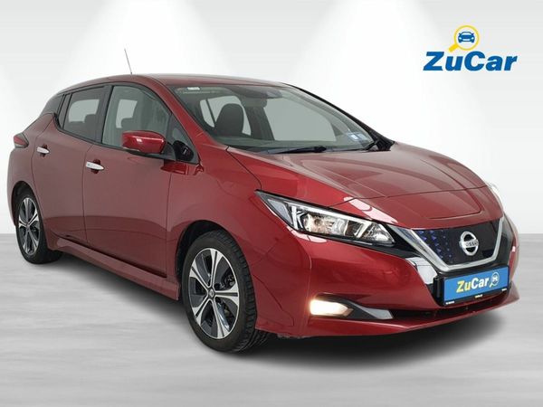 Nissan Leaf Hatchback, Electric, 2021, Red