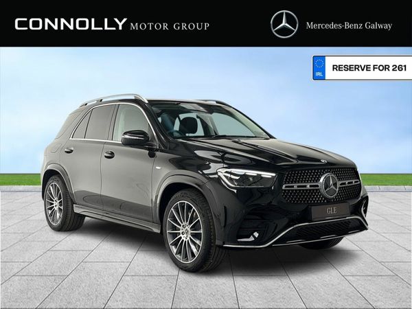 Mercedes-Benz GLE SUV, Diesel Plug-in Hybrid, 2026, Black