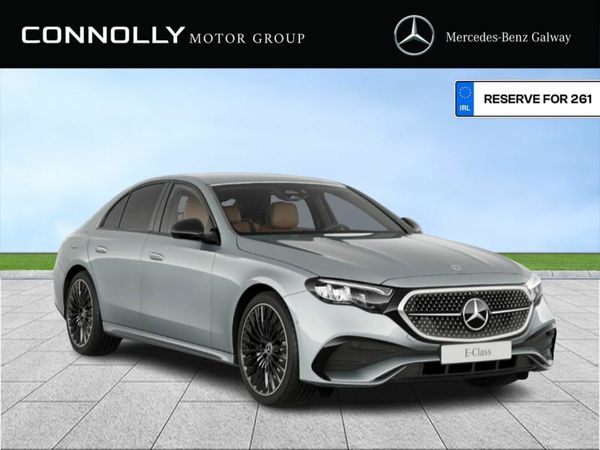 Mercedes-Benz E-Class Saloon, Diesel Plug-in Hybrid, 2026, Silver