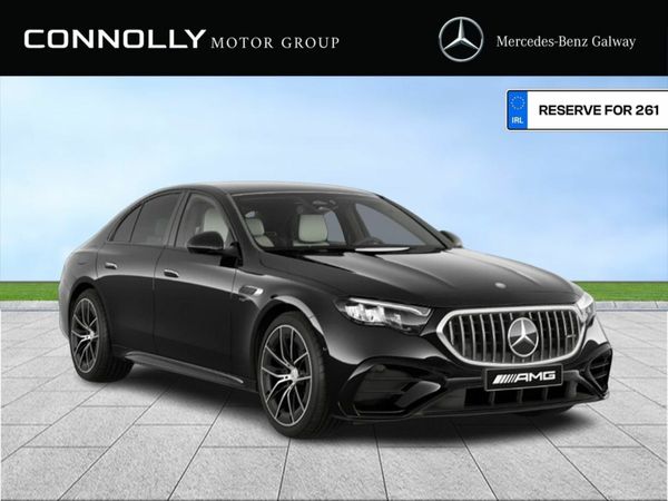 Mercedes-Benz E-Class Saloon, Petrol Plug-in Hybrid, 2026, Black