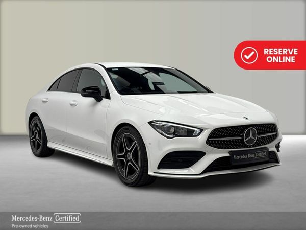 Mercedes-Benz CLA Saloon, Petrol, 2022, White