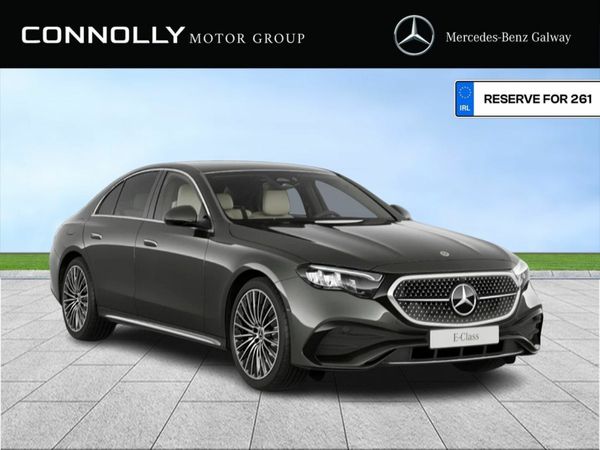 Mercedes-Benz E-Class Saloon, Diesel Plug-in Hybrid, 2026, Grey