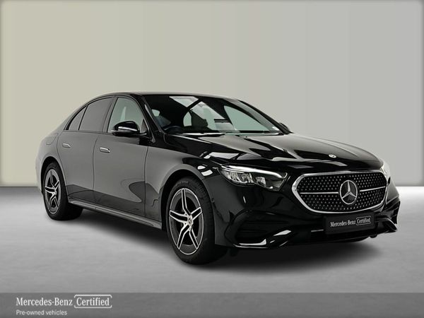 Mercedes-Benz E-Class Saloon, Diesel Plug-in Hybrid, 2024, Black