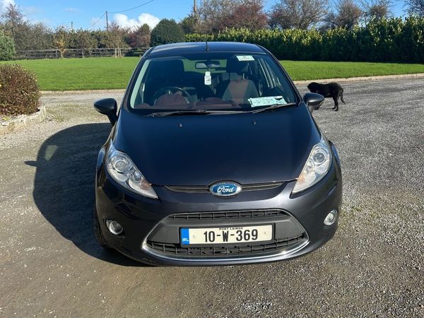 Ford Fiesta Hatchback, Petrol, 2010, Grey