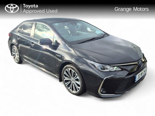 Toyota Corolla Saloon, Petrol Hybrid, 2021, Black