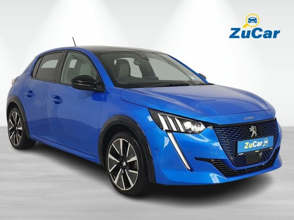 Peugeot 208 Hatchback, Electric, 2020, Blue