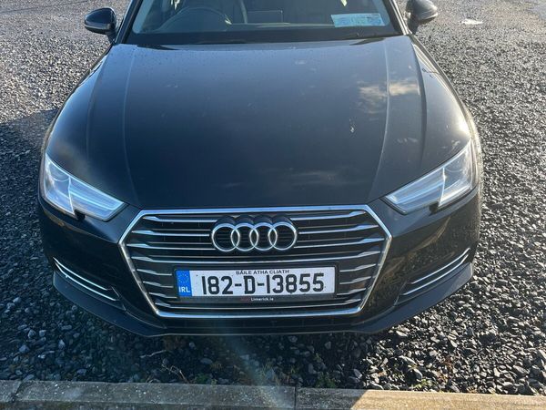 Audi A4 Saloon, Diesel, 2018, Black