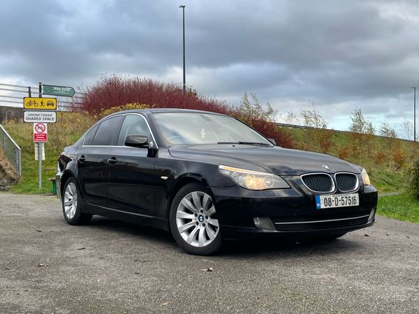 BMW 5-Series Saloon, Diesel, 2008, Black