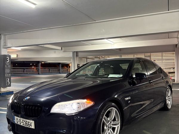 BMW 5-Series Saloon, Diesel, 2012, Black